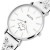 Жіночий наручний годинник Besta Love UA White Flower 2 ремінці