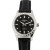 Жіночий наручний годинник Carnival Luiza Black Leather 2 ремінці #13213