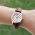 Жіночий наручний годинник Carnival White Leather Classic 2 ремінці #13159