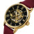 Жіночий наручний годинник Forsining Rich Ruby Red 2 ремінці