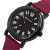 Жіночий наручний годинник GoldenHour Trend Black Cherry 2 ремінці