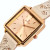 Жіночий наручний годинник Poedagar Annet Beige 2 ремінці