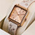 Жіночий наручний годинник Poedagar Annet Beige 2 ремінці #12853