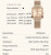 Жіночий наручний годинник Poedagar Annet Beige 2 ремінці #12857
