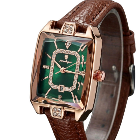 Жіночий наручний годинник Poedagar Magic Leather Classic 2 ремінці #13519