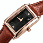 жіночий наручний годинник shengke victoria leather classic 2 ремінці